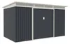 Domek ogrodowy G21 GRAH 700 - 340 x 206 cm, antracyt Podgląd zdjęcia produktu 1