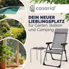 CASARIA® Gartenstühle 2er Set Klappbar 6-fach Verstellbar Produktbild-Vorschau 2