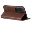 Honor 70 Leather Case, Flip Cover Wallet Case Magnetic Náhled obrázku produktu 5