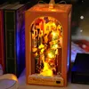 MODFU 3D Puzzle,Buchstützen aus Holz, DIY Book Nook Kit, Produktbild-Vorschau 6