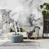 Muralo Vlies Fototapete Wohnzimmer VÖGEL Pflanzen Beton Produktbild-Vorschau 8