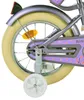 Volare Blossom Kinderfahrrad - Mädchen - 14 Zoll - Lila Produktbild-Vorschau 2