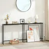Smalle console tafel met stekkerdoos, console tafel met Productafbeelding-voorbeeld 2