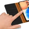 A hand is shown interacting with a phone case that has a phone inside. Produktbild-Vorschau