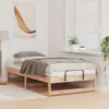 Rám postele Hnědá 90 x 200 cm Masivní borové dřevo Náhled obrázku produktu 3