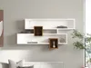 Skye Decor, Karen - Walnut, White, étagères murales, noyer, Voir les images du produit 1