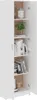 vidaXL Garderobenschrank Weiß 55x25x189 cm Holzwerkstoff Produktbild-Vorschau 5