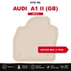 DURBAN Beige Velours-Fahrerfußmatte für Audi A1 II (GB) Produktbild-Vorschau 17