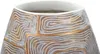 Mauro Ferretti Vase Eklips Turm 24x11,5x59,5 cm gold weiß Produktbild-Vorschau 4