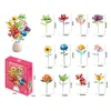 Blumen Bouquet Building Set 1001 Stück, DIY Einzigartige Produktbild-Vorschau 5