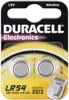 Duracell LR54, Alkali, Button/coin, 1.5 V, 12 mm, 12 mm, 3 Produktbild-Vorschau 3