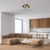 Lampada da soffitto E27 4x40W colore nero 71024 Boire Anteprima dell’immagine prodotto 5