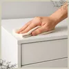 YUMEBLY | Szafka nocna z 2 szufladami 30x53x30 cm – stolik Podgląd zdjęcia produktu 6