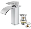 Wasserhahn Bad mit Ablaufgarnitur, Wasserfall Produktbild-Vorschau 1
