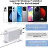 Ładowarka 67W, szybka ładowarka do telefonów Xiaomi 15, 14, Podgląd zdjęcia produktu 8
