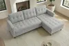 riess-ambiente Ecksofa STOCKHOLM 220cm grau Produktbild-Vorschau 2