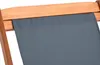 CASARIA® Sonnenliege Holz Wetterfest Klappbar Verstellbar Produktbild-Vorschau 2