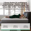 Novilla Premium Schaummatratze 180x200cm H3 25cm 7-Zonen Produktbild-Vorschau 4