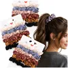 Set di 18 elastici per capelli in raso, elastici per Anteprima dell’immagine prodotto 2