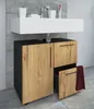 Armadio lavabo in legno | Armadio da bagno | Dimensioni: H. Anteprima dell’immagine prodotto 3