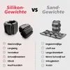 Verstellbare Gewichtsmanschetten Schwarz mit austauschbaren Produktbild-Vorschau 4