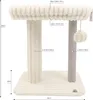 Kratzbaum Charlotte · beige · ca. 68 x 48 x 80 cm Produktbild-Vorschau 2