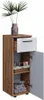 Midischrank Vicco Irma Weiß Hochglanz/Goldkraft Eiche 30 x Produktbild-Vorschau 7