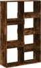 vidaXL Rozdeľovač miestností dub dymový 100x33x155,5 cm Náhľad obrázku produktu 6
