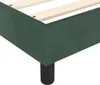 vidaXL Boxspringbettgestell Dunkelgrün 140x190 cm Samt Produktbild-Vorschau 6