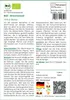 A product information sheet for BIO Brennnessel seeds. Produktbild-Vorschau