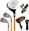 COSTWAY 5-teiliges Kinder Golfschläger Set, Rechtshänder Produktbild-Vorschau 1
