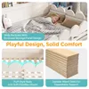 Lit bas pour enfant 140 x 190 cm, lit en bois avec sommier Voir les images du produit 7