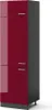 Kühlumbauschrank Vicco R-Line Rot Hochglanz 60 cm, Model Produktbild-Vorschau 1