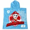 Paw Patrol Chase Marshall Badeponcho Badetuch Poncho Kapuze Produktbild-Vorschau 2