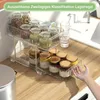 Küchen Organizer mit Schublade, 2 Etagen Acryl Regal, Produktbild-Vorschau 4