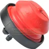 A close-up studio shot of a red and black primer bulb for a small engine. Produktbild-Vorschau