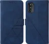 Moto G52 Hülle, Schlank Prägung Flip Leder Kartenfächer Produktbild-Vorschau 1