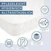 Homestyle4u Massivholzbett 140x200 Weiß – Bett mit Matratze Produktbild-Vorschau 9