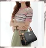 Elegante borsa a tracolla da donna in pelle nera Anteprima dell’immagine prodotto 8