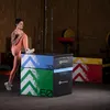 HMS Fitness PYBS01, Plyometrisches Boxset, Schwarz, Blau, Produktbild-Vorschau 4