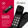 Olympia Senioren Großtastentelefon Extragroße Wahltasten  Produktbild-Vorschau 5
