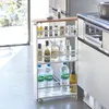 Półka mobilna Yamazaki tower 3627, metal, drewno, 80,5 cm, Podgląd zdjęcia produktu 8