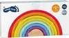 Cubes en bois grand arc-en-ciel Voir les images du produit 9