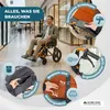 Rolstoel, opvouwbaar. Twee remsystemen. Zitbreedte 41 cm. Productafbeelding-voorbeeld 12