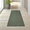 Hochflor-Teppich in starkem Dunkelgrün Größe - 240 x 340 cm Produktbild-Vorschau 3