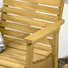Outsunny Schaukelstuhl Schwingsessel mit Armlehne Produktbild-Vorschau 7