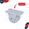 KOTARBAU® Transportrollen 33 mm Gummi Univer. Stahlrahmen Produktbild-Vorschau 2