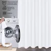 Duschvorhang mit Haken, Anti-schimmel und Wasserdicht Produktbild-Vorschau 5