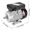 VEVOR 0,75 kW motore elettrico 1400 giri/min, AC 220~240 V Anteprima dell’immagine prodotto 8
