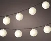 Lumineo LED-Solar-Lampionkette Weiß 450 cm - 10 Lampions Ø Produktbild-Vorschau 4